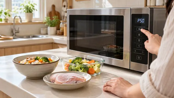 11 mức công suất trên lò vi sóng: Chọn mức nào để hâm nóng, nấu và rã đông?