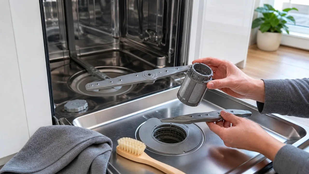 5 vị trí cần kiểm tra khi vệ sinh máy rửa chén
