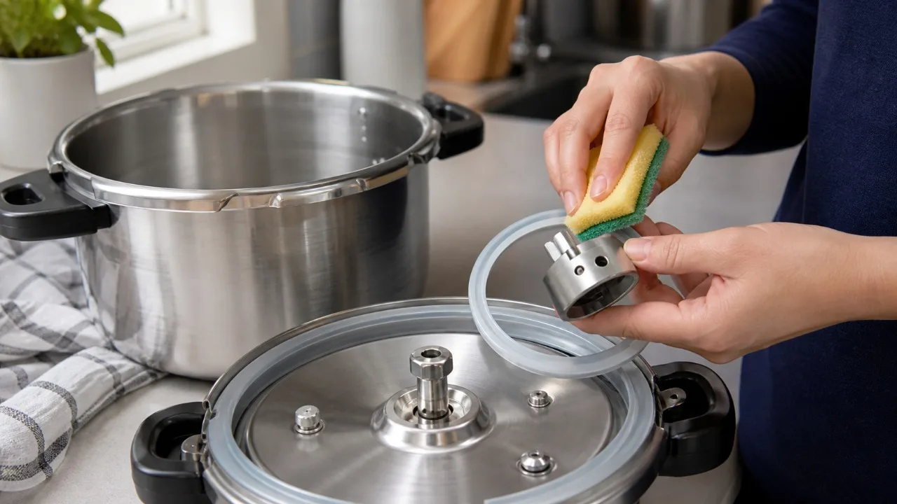 Nồi áp suất: 4 bộ phận an toàn cần kiểm tra sau khi nấu