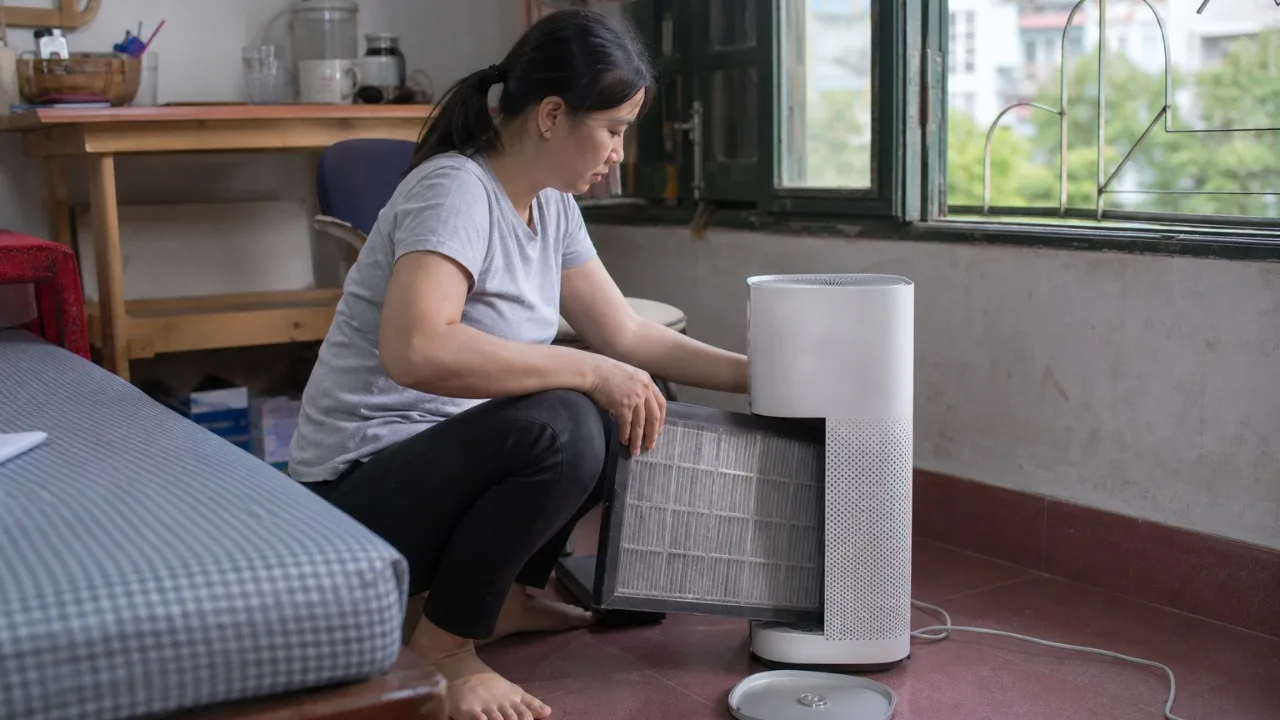 Khi nào cần thay màng lọc máy lọc không khí?