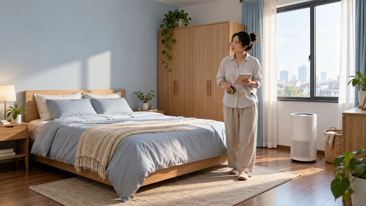 Máy lọc không khí phòng ngủ cần công suất bao nhiêu?