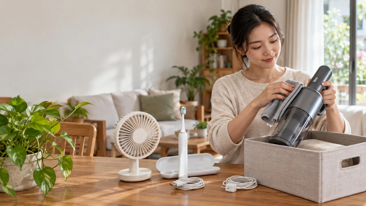 Thiết bị dùng pin sạc lâu ngày không dùng: Bảo quản đúng
