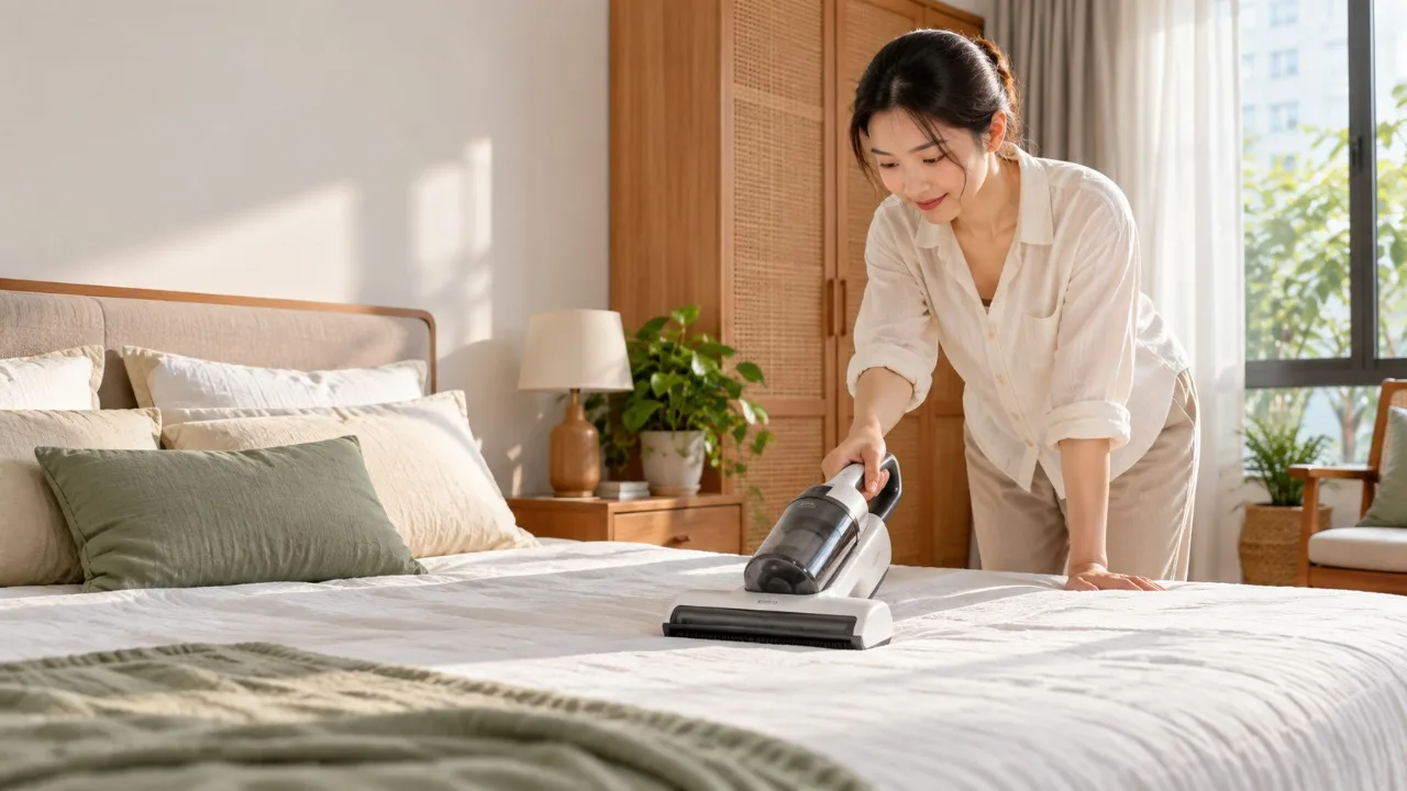 Máy hút bụi giường nệm phù hợp với gia đình nào?