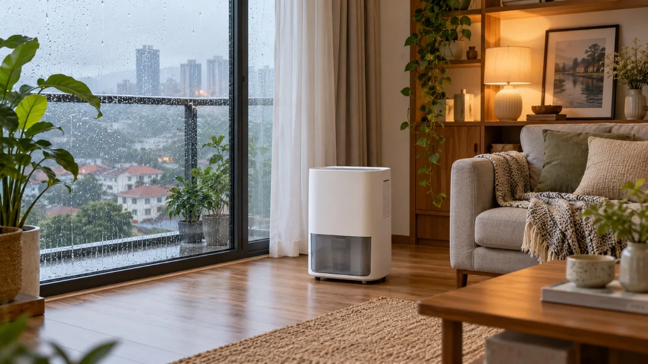 Đặt máy hút ẩm ở đâu trong phòng để dễ sử dụng?
