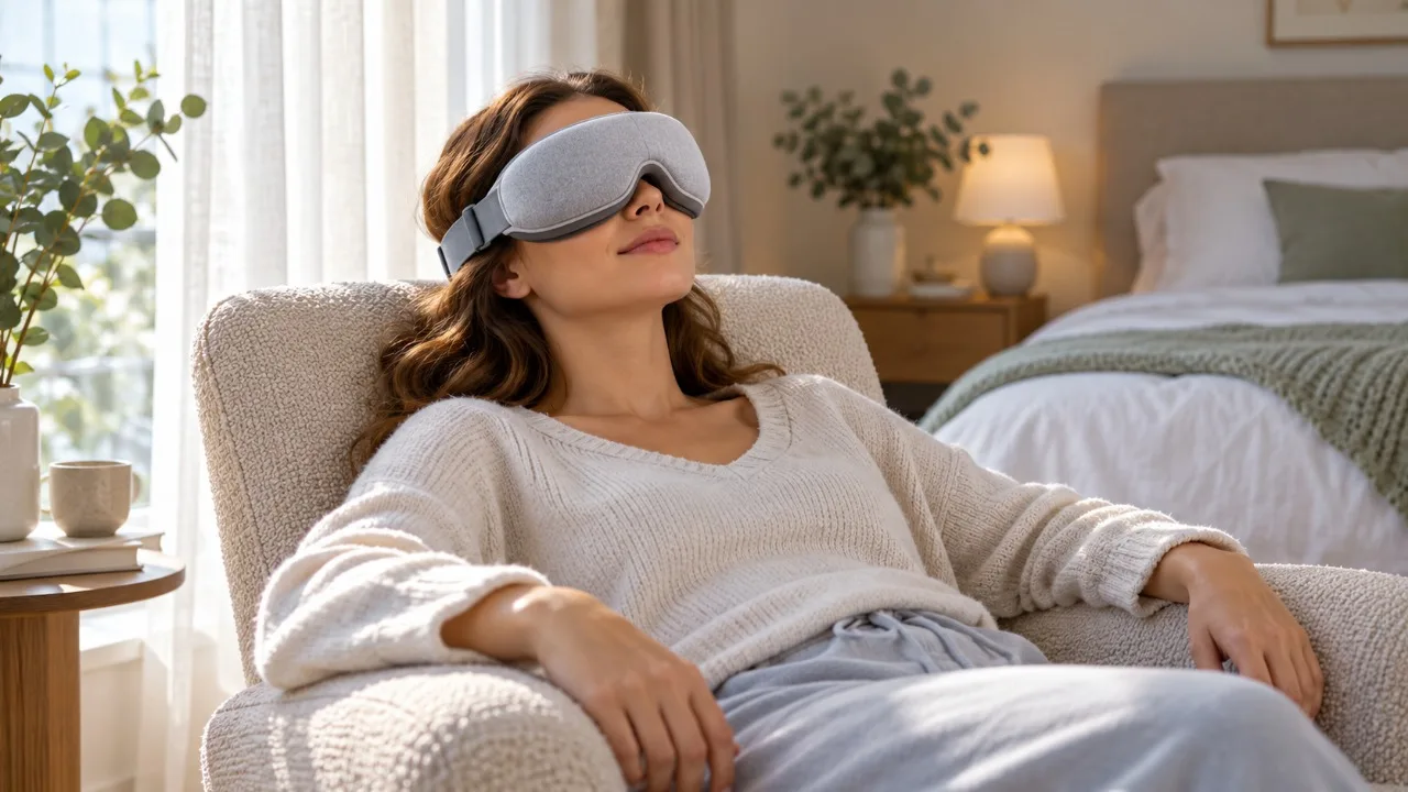 Máy massage mắt: Chọn chế độ nhiệt hay lực bóp?