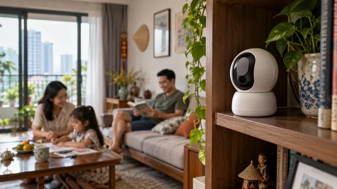 Camera an ninh trong nhà: Đặt ở đâu để vừa quan sát vừa riêng tư?