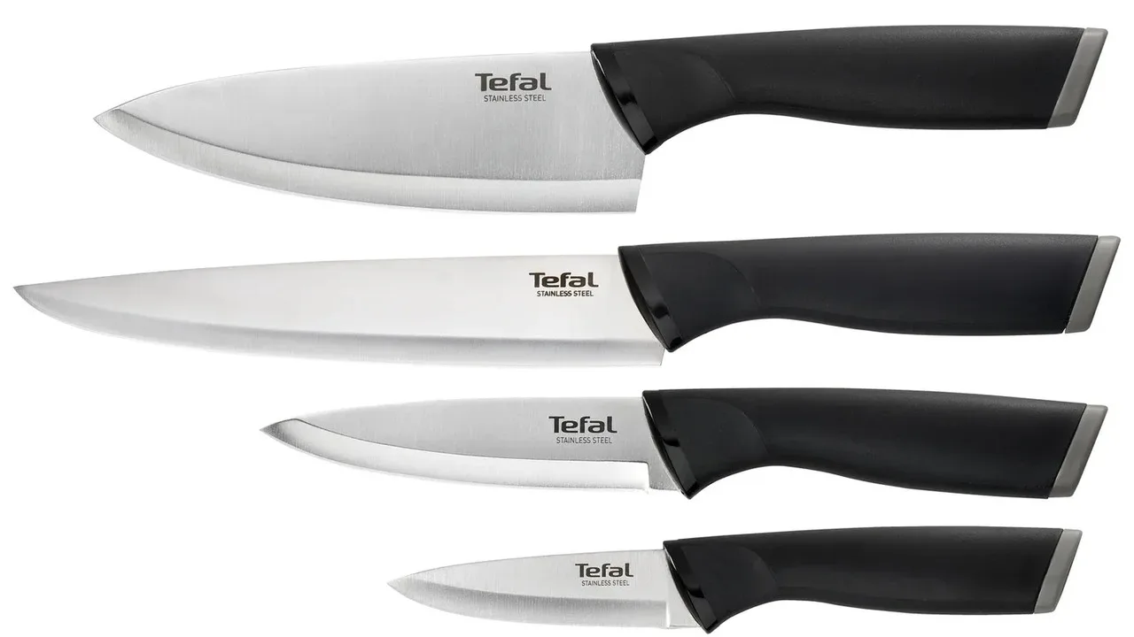 Bộ dao làm bếp Tefal liền khối và dao rời: Nên chọn loại nào cho gian bếp nhỏ?