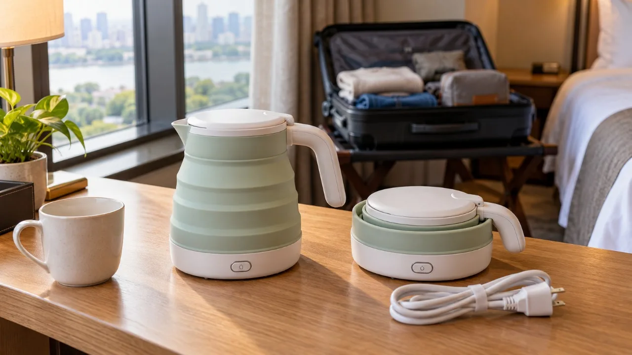 Ấm siêu tốc gấp gọn: Có phù hợp mang theo khi đi công tác, du lịch?