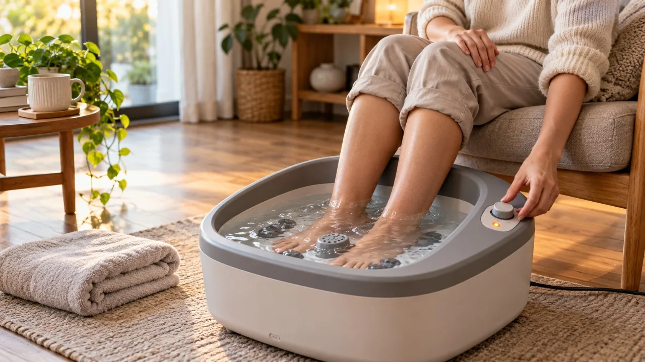 Bồn ngâm chân massage: Chọn nhiệt độ và cường độ rung thế nào cho phù hợp?
