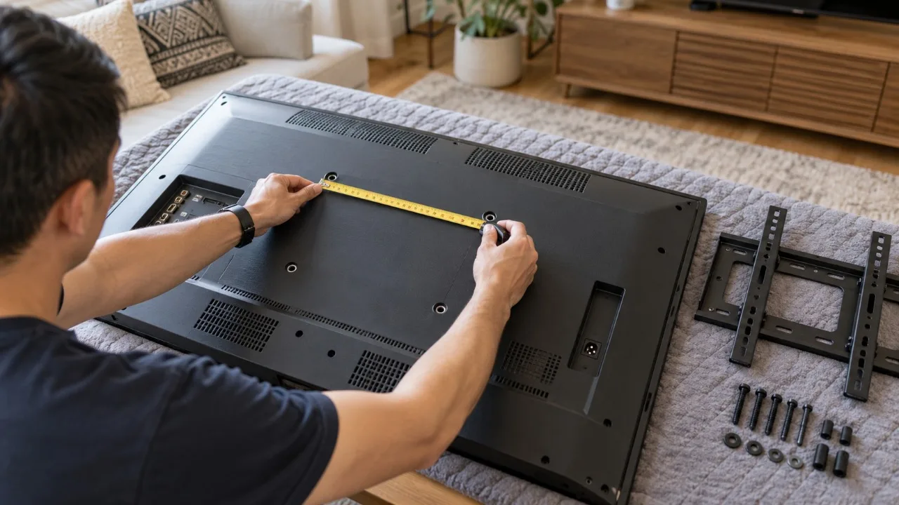 Chuẩn VESA trên giá treo tivi: Đo thế nào để chọn đúng kích thước?