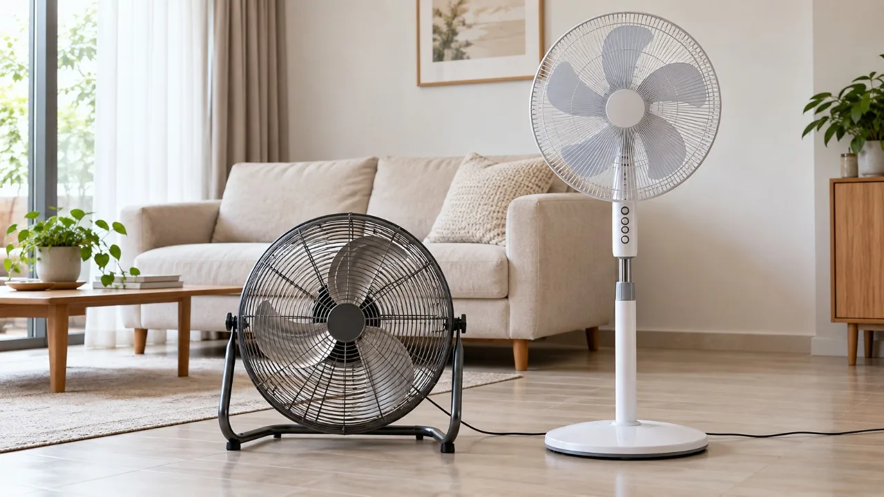 Quạt sàn: Khác gì quạt đứng thông thường?