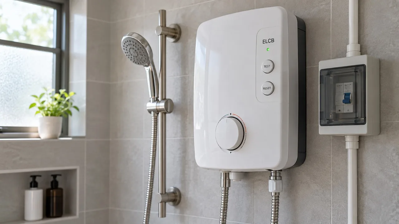 Cơ chế chống giật ELCB/RCD trên máy nước nóng trực tiếp: Vì sao cần thiết?