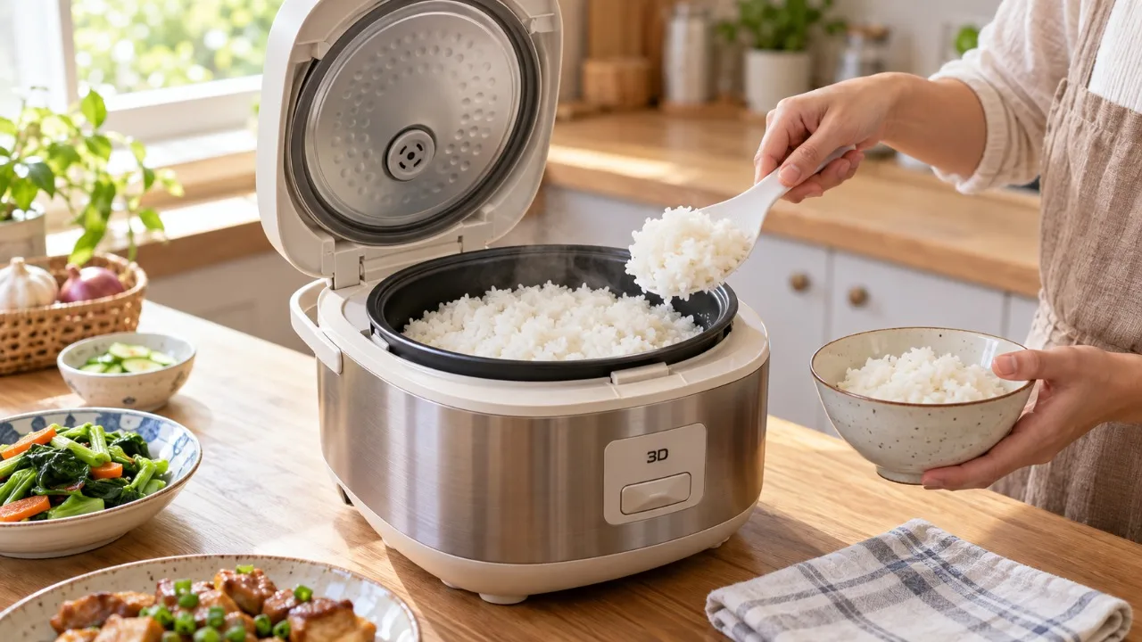 Công nghệ gia nhiệt 3D trên nồi cơm điện: Cơm chín đều hơn thế nào?
