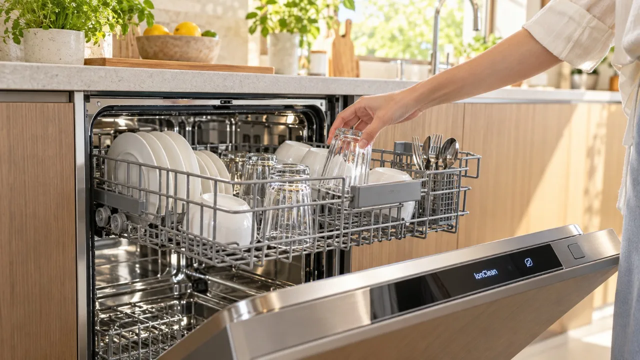 Công nghệ IonClean trên máy rửa chén: Ion âm diệt khuẩn khử mùi thế nào?