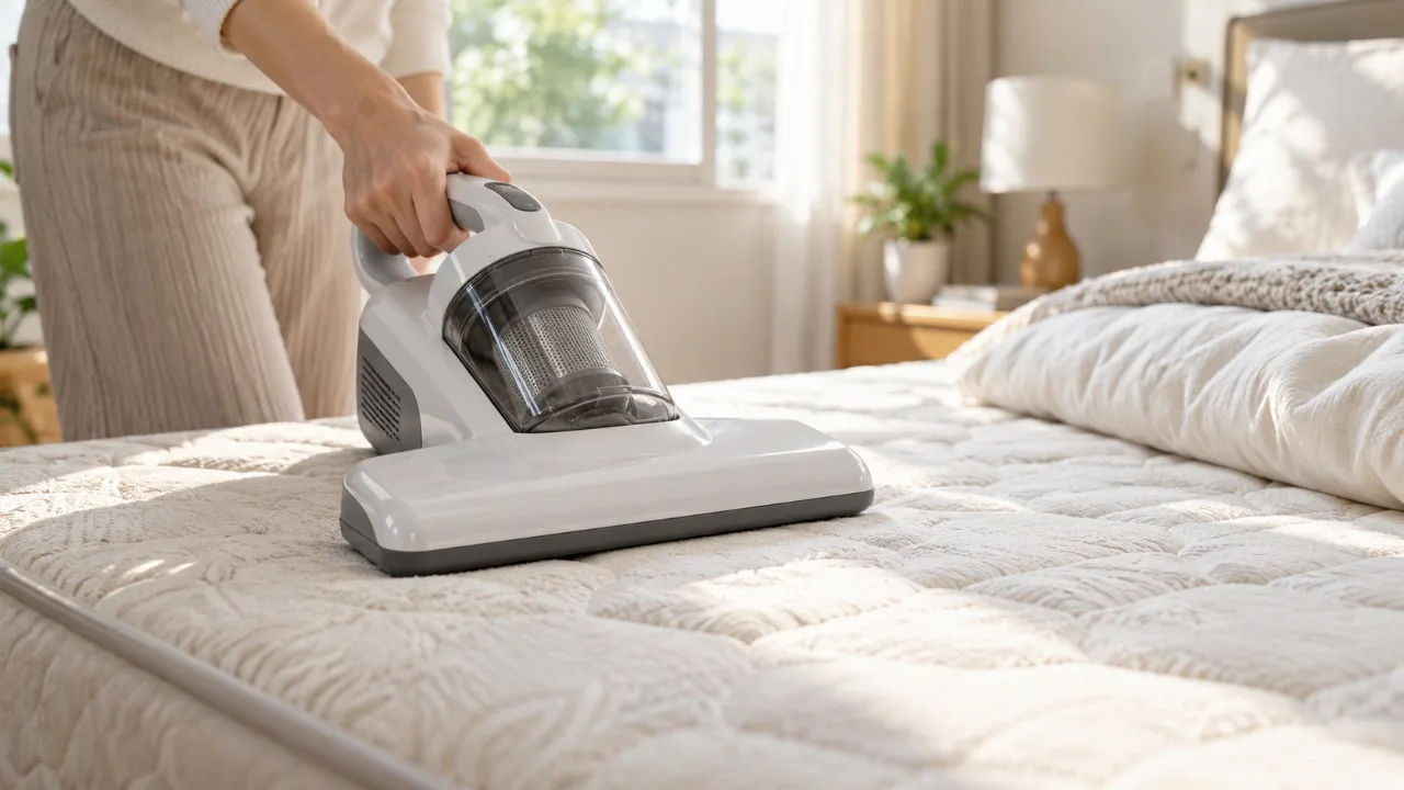 Đèn khử khuẩn UV trên máy hút bụi giường nệm: Dùng đúng cách và an toàn thế nào?