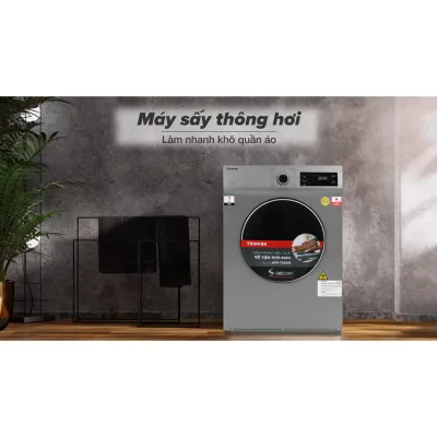 Máy sấy thông hơi 7 kg Toshiba TD-H80SEV(SK)