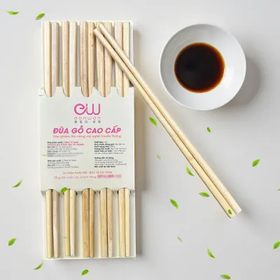 Bộ 10 đũa gỗ Eonwon cao cấp EW-002
