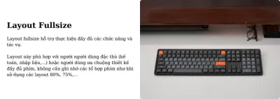Bàn phím không dây HyperWork SilentKey HPW-TS01-BLK Đen
