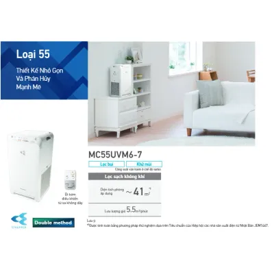 Máy lọc không khí Daikin MC55UVM6-7