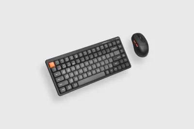 Bàn phím không dây HyperWork SilentKey Mini HPW-TS01M-WHT Trắng
