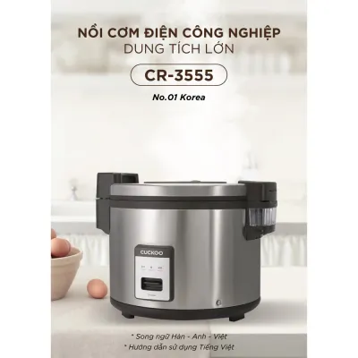 Nồi cơm điện Cuckoo CR-3555/BKSTVNCRCV 6.3L