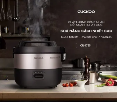 Nồi cơm điện Cuckoo CR-1755/KBBKCRVN 3.06L
