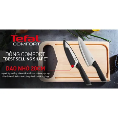 Bộ dao Tefal Comfort  K221S244 15cm và 12cm
