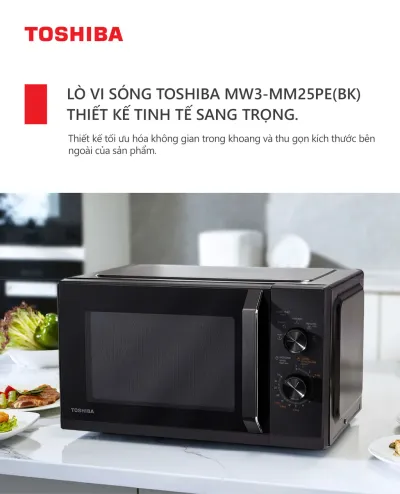 Lò vi sóng Toshiba MW3-MM25PE(BK)