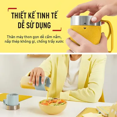 Máy xay sinh tố cá nhân Tefal BL1C0230 Vàng
