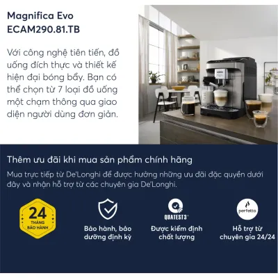 Máy pha cafe Delonghi ECAM290.81.TB