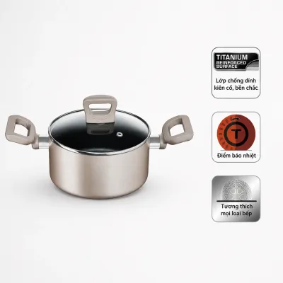 Nồi chống dính Tefal Sensations 24cm (H9104614)