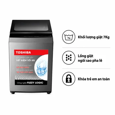 Máy giặt Toshiba 7Kg AW-L805AV(SG)