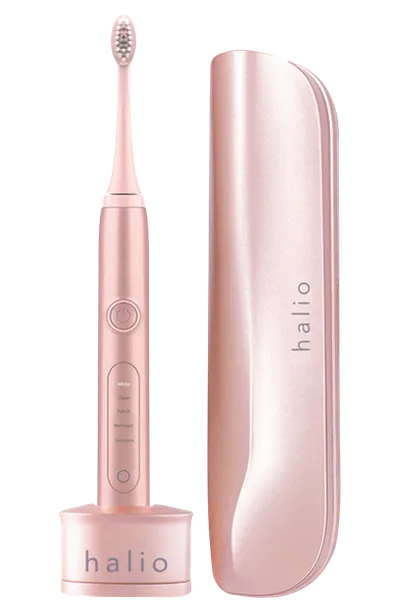 Bàn chải điện Halio Sonic Whitening Toothbrush PRO Hồng