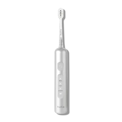 Bàn chải điện Halio Wave Sonic Electric Toothbrush - Silver Frost