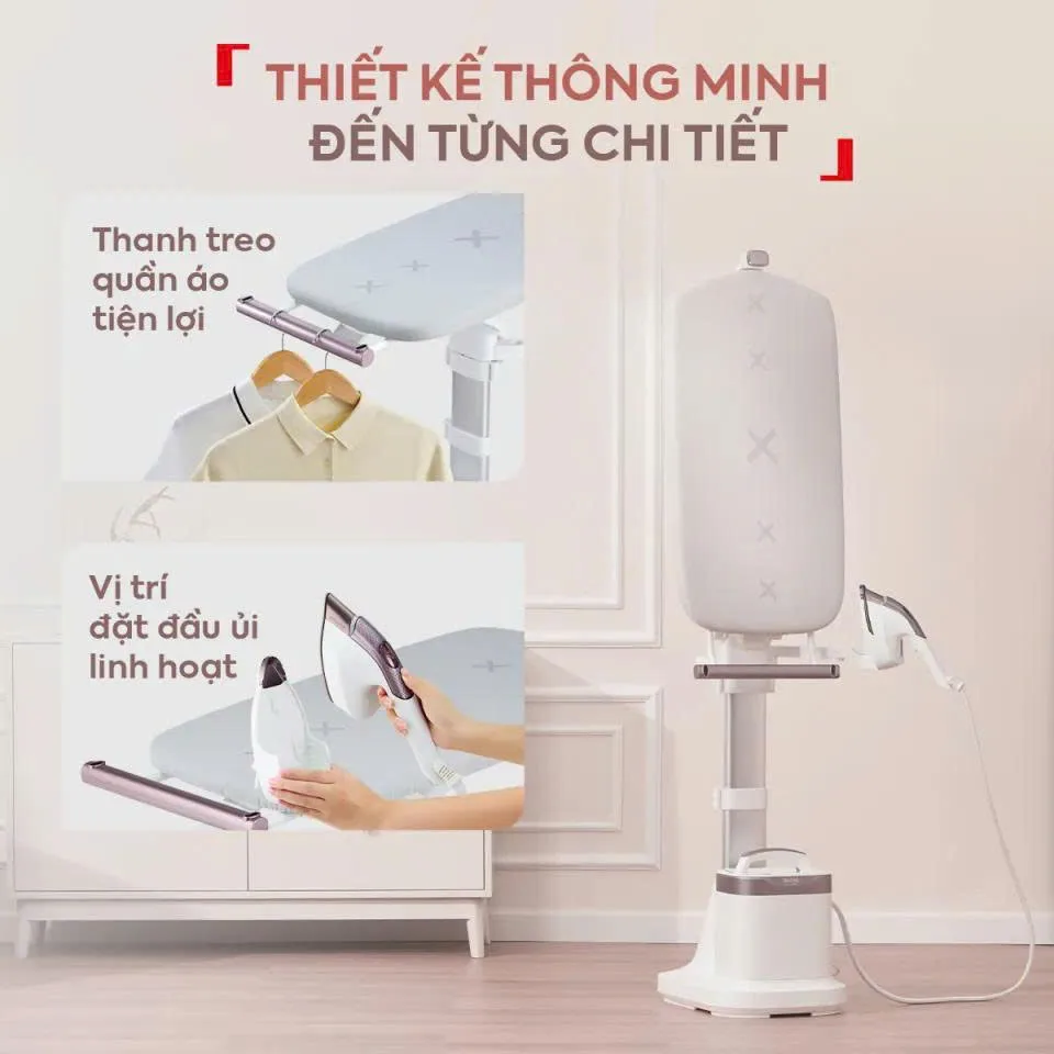 Bàn ủi hơi nước đứng Tefal QT1811E0 - ảnh 2