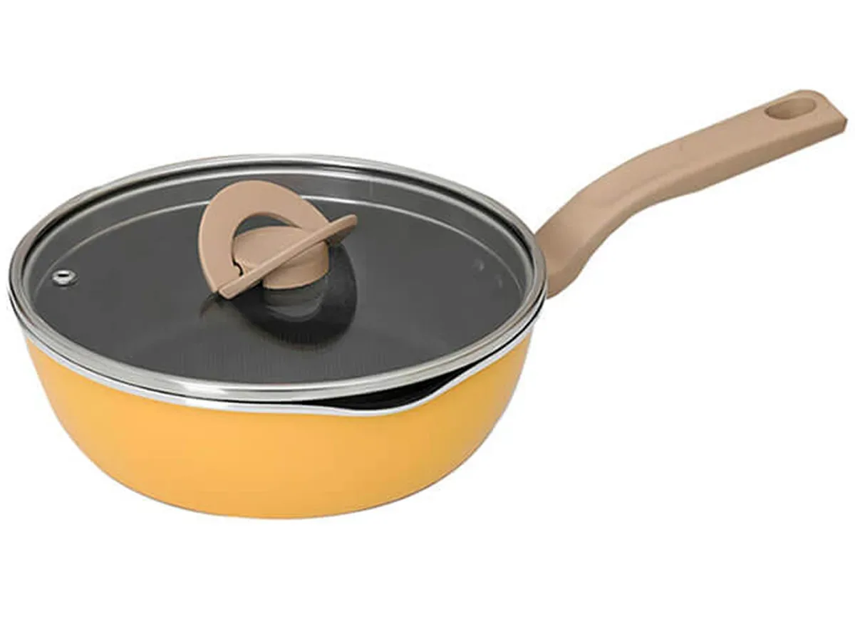 Chảo nồi có nắp Tefal đa năng 3 trong 1 22cm G1802524 vàng - ảnh 1