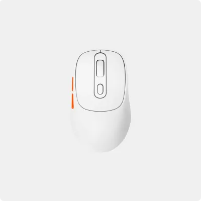Chuột không dây HyperWork Silentium Mini HPW-MS01M-WHT Trắng