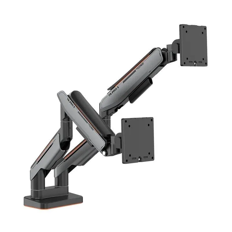 Giá đỡ màn hình HumanMotion T9 Pro II Dual Xám - ảnh 1