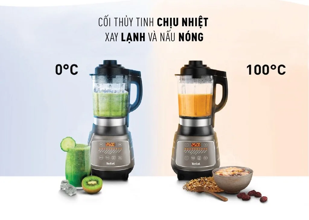 Máy làm sữa hạt sinh tố Tefal BL967B66 1300W - ảnh 4