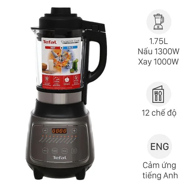 Máy làm sữa hạt sinh tố Tefal BL967B66 1300W - ảnh 2