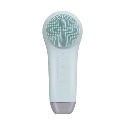 Máy rửa mặt Halio 5 in 1 - ánh sáng đỏ/xanh, nhiệt nóng lạnh - Ice Blue