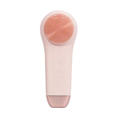 Máy rửa mặt Halio 5 in 1 - ánh sáng đỏ/xanh, nhiệt nóng lạnh - Peach Fuzz