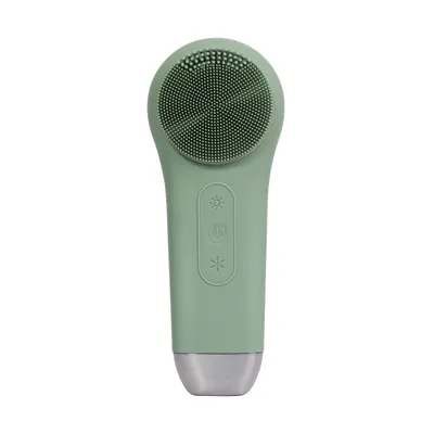 Máy rửa mặt Halio 5 in 1 - ánh sáng đỏ/xanh, nhiệt nóng lạnh - Sage Green