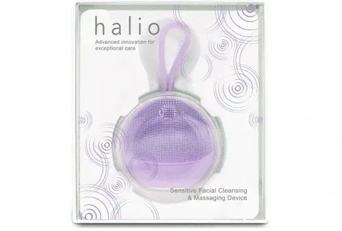 Máy rửa mặt Halio Sensitive Facial Cleansing & Massaging Device Purple Rain Limited Edition - ảnh 4