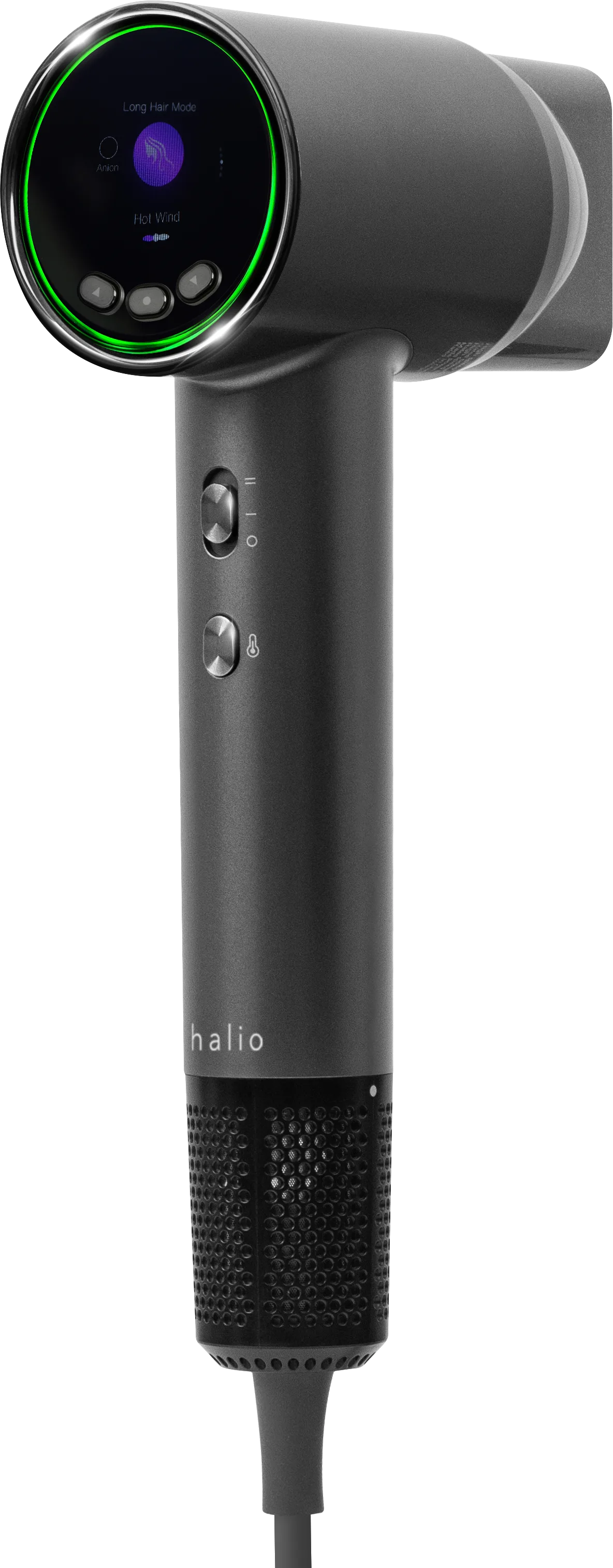 Máy sấy tóc ion âm Halio Hypersonic Hair Dryer Space Grey - ảnh 3