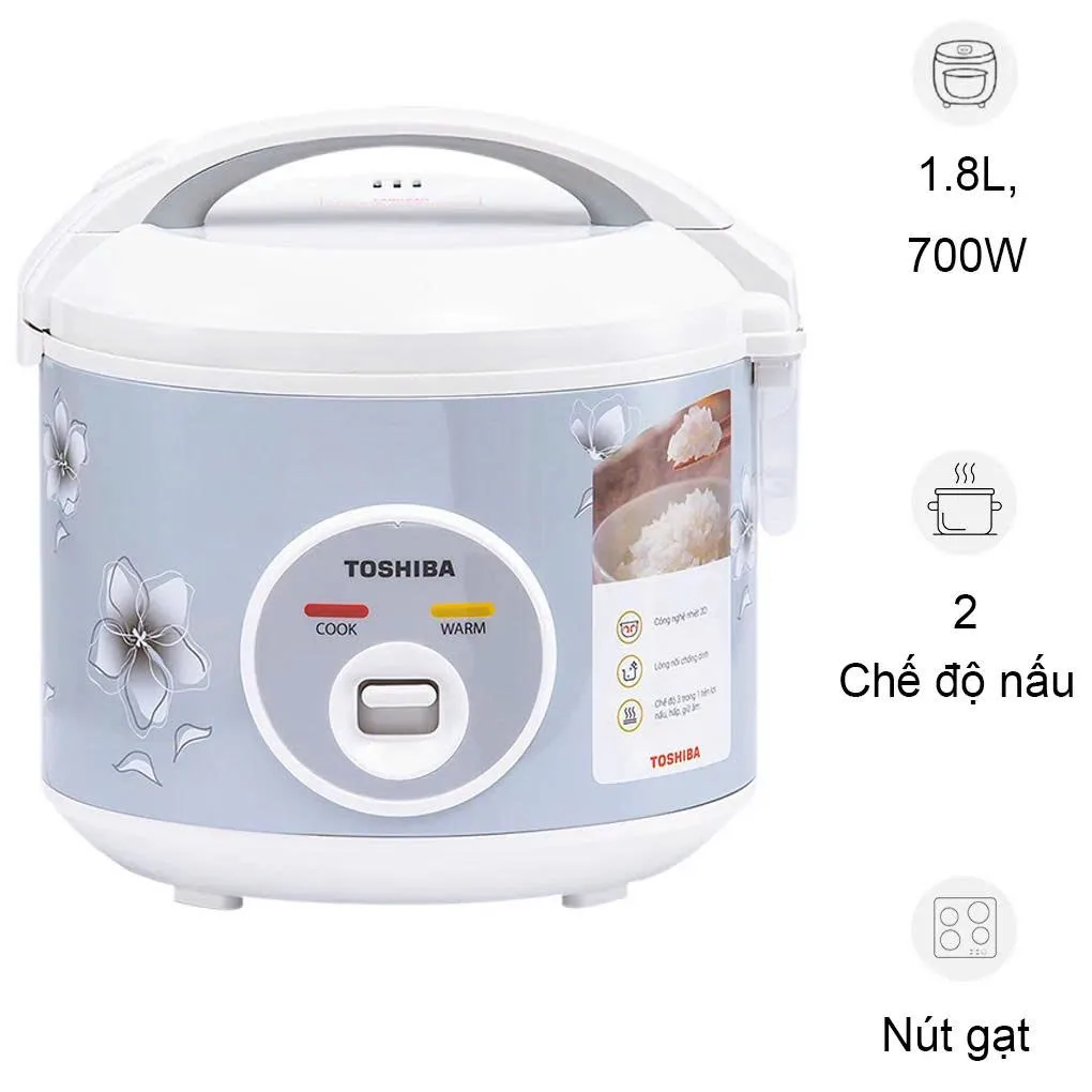 Nồi cơm điện Toshiba RC-18JFM(H)VN - ảnh 2