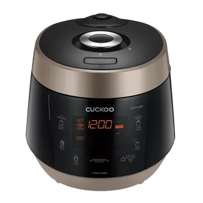 Nồi cơm điện tử áp suất Cuckoo CRP-PK1000S/BKCGVNCV Vàng Đen 1.8L