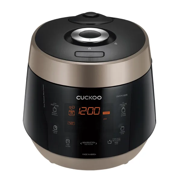 Nồi cơm điện tử áp suất Cuckoo CRP-PK1000S/BKCGVNCV Vàng Đen 1.8L - ảnh 1