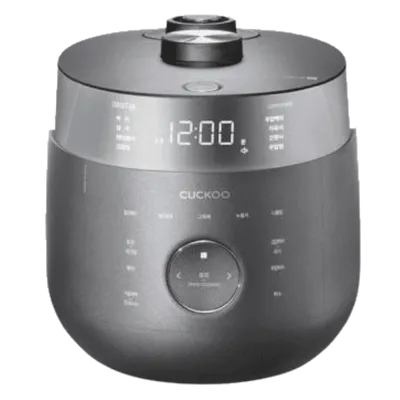 Nồi cơm điện tử áp suất kép cao tần Cuckoo CRP-LHTR1010FD Xám Bạc 1.8L