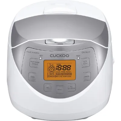 Nồi cơm điện tử Cuckoo CR-0631F/WHSIVNCV Trắng Bạc 1.0L